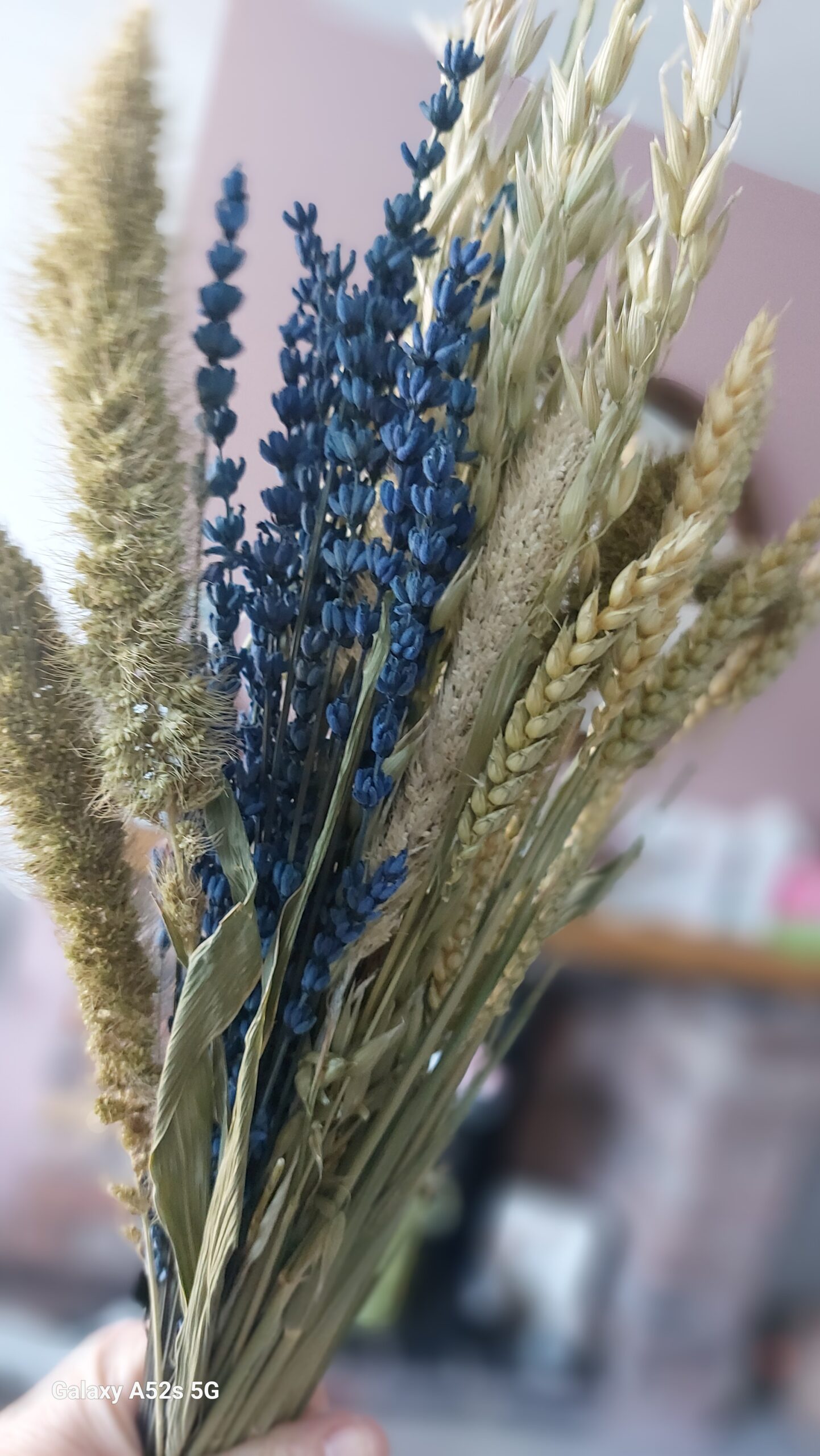 Natural lavender bouquet of flowers
