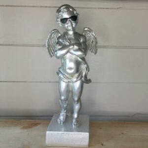 Silver too cool cherub