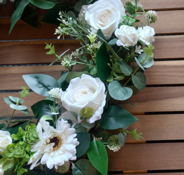 Artificial Luna 40cm Wreath - Image 2
