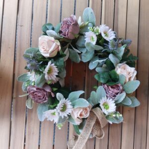 Artificial Isabella 30 cm Wreath