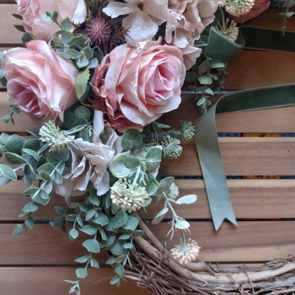 Artificial Isla half 40 cm Wreath - Image 3