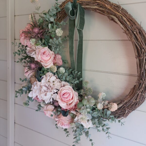 Artificial Isla half 40 cm Wreath - Image 4