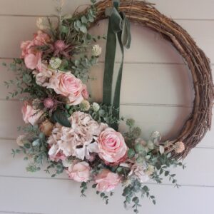 Artificial Isla half 40 cm Wreath