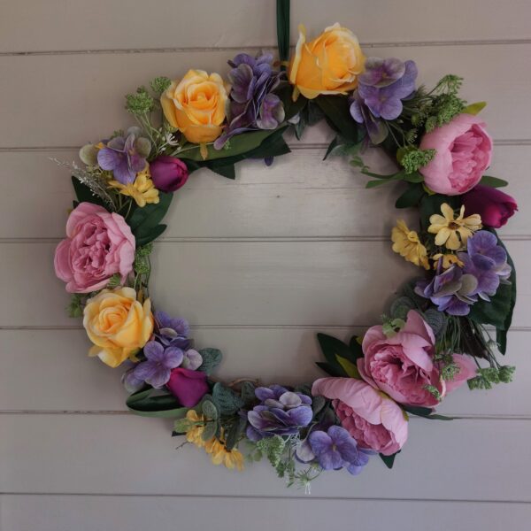 Artificial Florence wreath 40 cm - Image 2