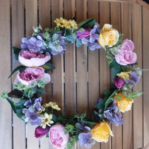 Artificial Florence wreath 40 cm
